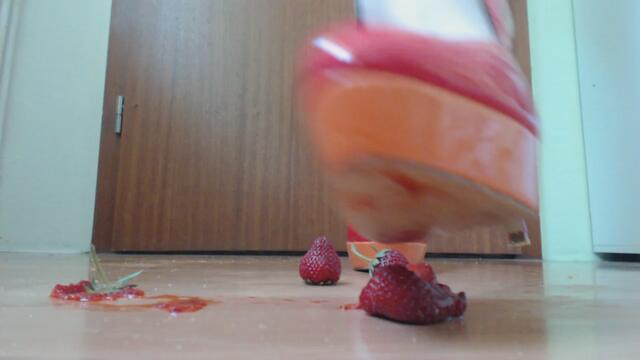 Erdbeer-Chrushing