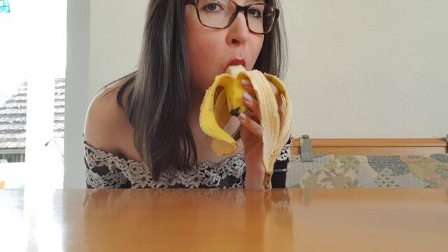 Mein erstes Mal Banane Blown