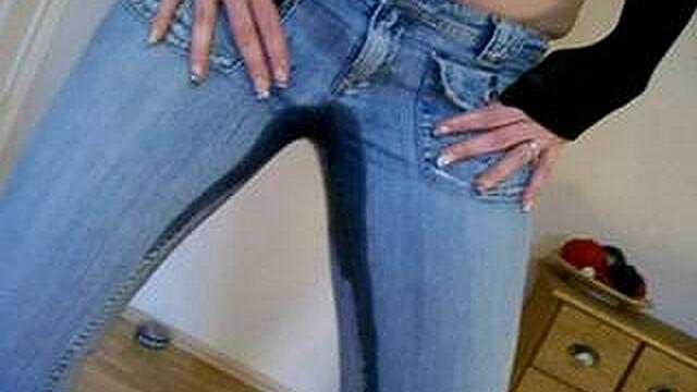 Durch die Jeans