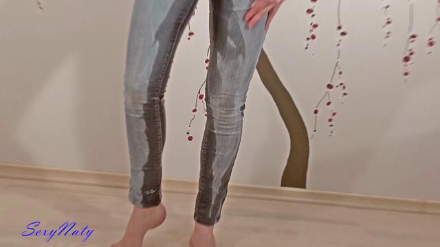 Vollgepisste Jeans