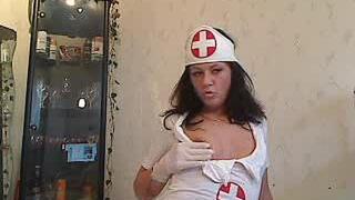 Krankenschwester macht hausbesuch