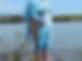 Lady im blauen Strandkleid 2 - Bild 12 von 15