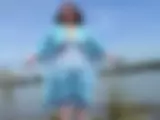 Lady im blauen Strandkleid 2 - Bild 15 von 15